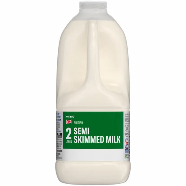 Semi-Skimmed Milk 2 Pints (1.136L)