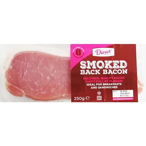 Smoked Back Bacon 250g